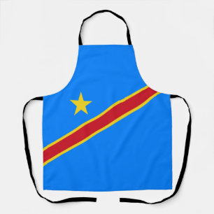 Congo Kinshasa Vlag Schort