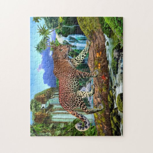 CONGO LUIPAARD LEGPUZZEL (Verticaal)