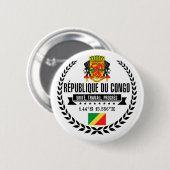 Congo Ronde Button 5,7 Cm (Voorkant /achterkant)