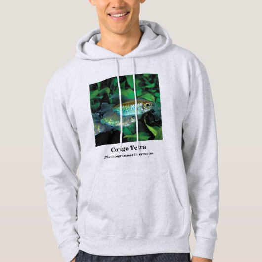 Congo tetra , Phenacogrammus interruptus Hoodie (Voorkant)