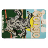 Congo vintage reisposter. magneet (Horizontaal)