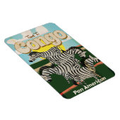 Congo vintage reisposter. magneet (Rechterzijde)