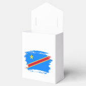 Congo vlag bedankdoosjes (Geopend)