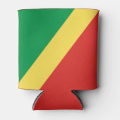 Congo-vlag Blikjeskoeler (Voorkant)