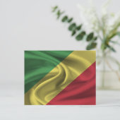 Congo-vlag Briefkaart (Staand voorkant)