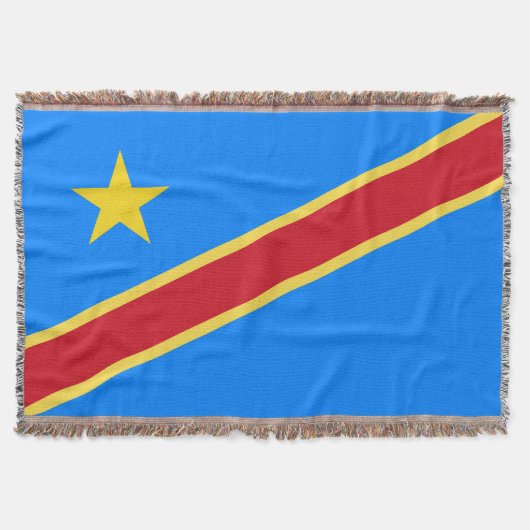 Congo vlag deken (Voorkant)