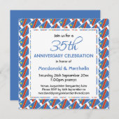 CONGO VLAG DRC Aangepaste viering van het jubileum Kaart (Voorkant / Achterkant)