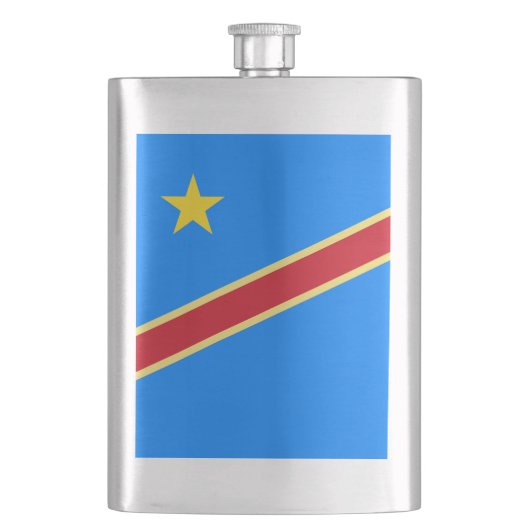 Congo vlag flacon (Voorkant)