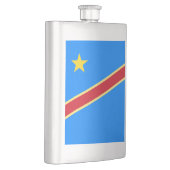 Congo vlag flacon (Rechts)
