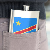 Congo vlag flacon (Voorbeeld)