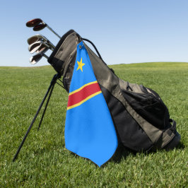 Congo vlag golfhanddoek