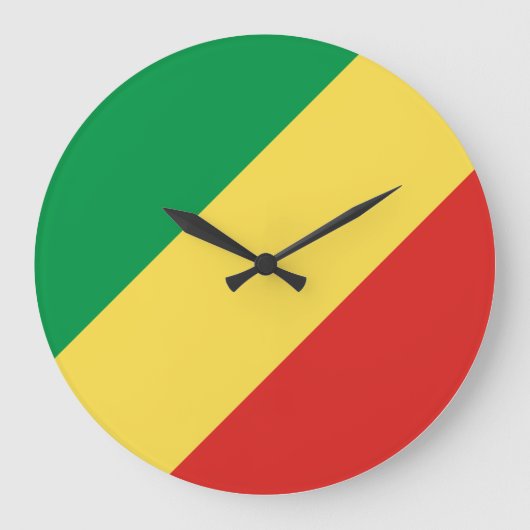 Congo-vlag Grote Klok (Voorkant)