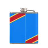 Congo vlag heupfles (Achterkant)