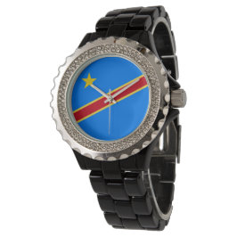 Congo vlag horloge