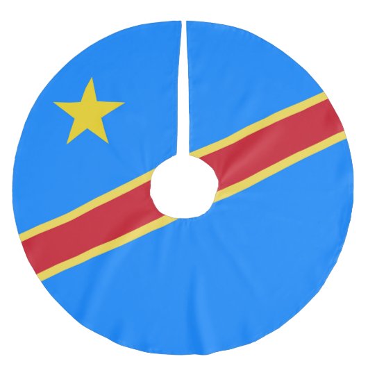 Congo vlag kerstboom rok (Voorkant)