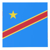 Congo vlag kubus (Rechts)