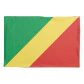 Congo-vlag Kussensloop (Achterkant)