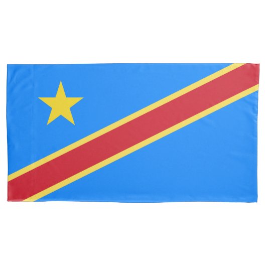 Congo vlag kussensloop (Voorkant)