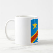congo vlag land tekstnaam koffiemok (Links)