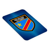 Congo-vlag Magneet (Rechterzijde)