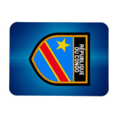 Congo-vlag Magneet (Horizontaal)