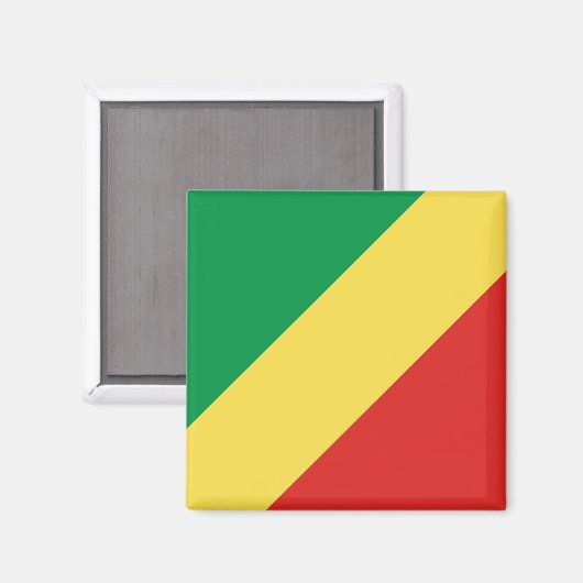 Congo-vlag Magneet (Voorkant / Achterkant)
