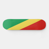 Congo-vlag Persoonlijk Skateboard (Horizontaal)