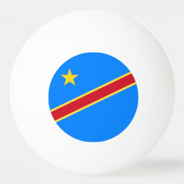 Congo vlag pingpongbal