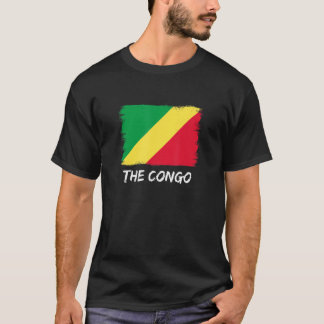 Congo Vlag Republiek Congo T-shirt