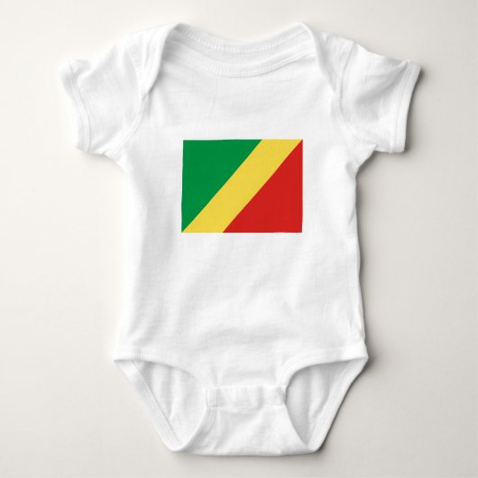 Congo-vlag Romper (Voorkant)