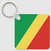Congo-vlag Sleutelhanger (Voorkant)