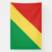Congo-vlag Spandoek (Verticaal)
