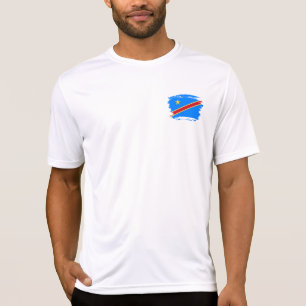 Congo vlag t-shirt