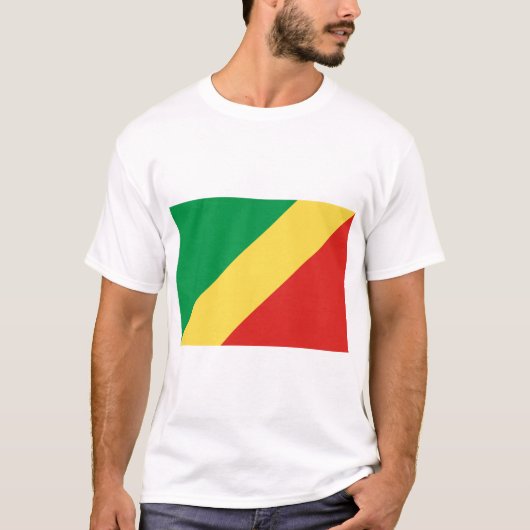 Congo-vlag T-shirt (Voorkant)