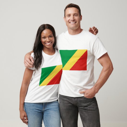 Congo-vlag T-shirt (Unisex)