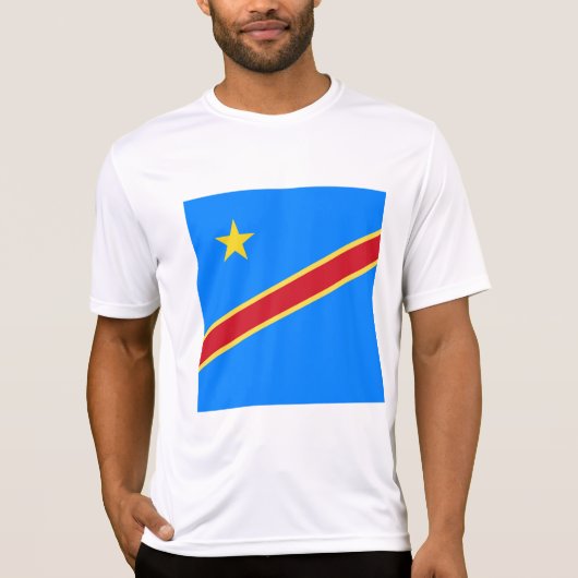 Congo vlag t-shirt (Voorkant)