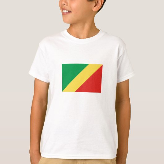 Congo-vlag T-shirt (Voorkant)