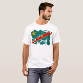 Congo-vlag T-shirt (Voorkant volledig)