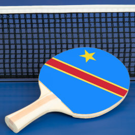 Congo vlag tafeltennisbatje
