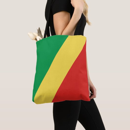 Congo-vlag Tote Bag (Dichtbij)