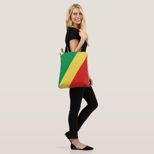 Congo-vlag Tote Bag (Op model)
