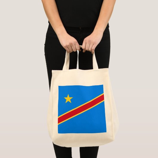 Congo vlag tote bag (Voorkant (product))