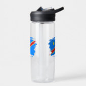 Congo vlag waterfles (Links)