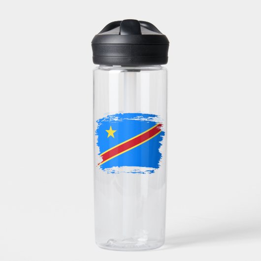 Congo vlag waterfles (Voorkant)