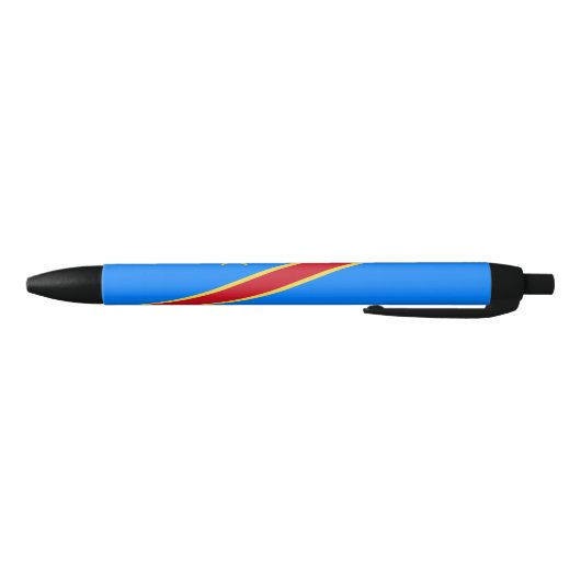 Congo vlag zwarte inkt pen (Bodem)