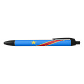 Congo vlag zwarte inkt pen (Bovenkant)