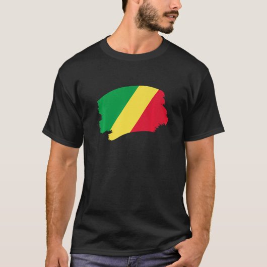 Congo - vlaggenrepubliek Congo 2 T-shirt (Voorkant)