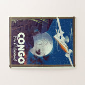 Congo Voor Avontuur! reisposter Legpuzzel (Horizontaal)