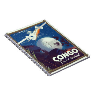 Congo Voor Avontuur! reisposter Notitieboek