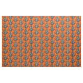 congoboomkikker oranje stof (Yard (91,4 cm))